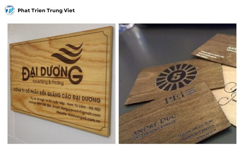 Gỗ bằng máy in UV có độ bền màu cao